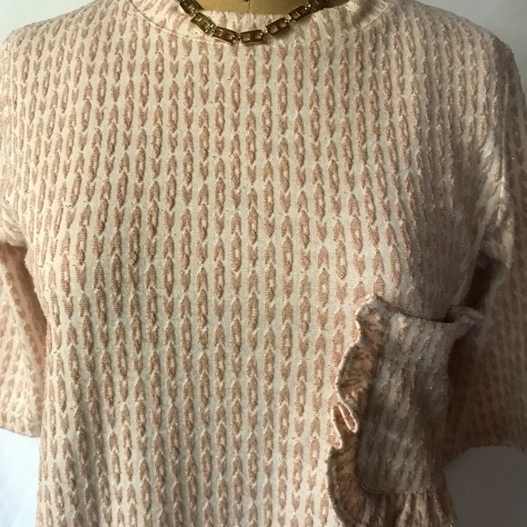 CELOP Shift Dress - One Front pocket, three-quarter sleeve length - M - Picture 3 of 9